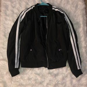 Black bomber jacket size medium